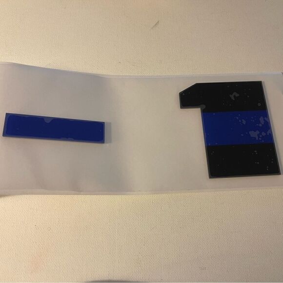 Ford F-150 Tailgate Insert letters Black and Blue NWT - Picture 5 of 9